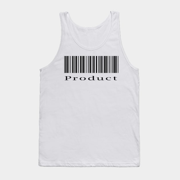 product barcode Tank Top by Mamon